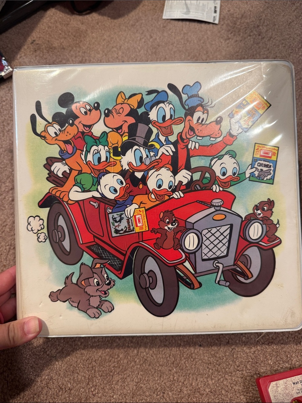 Disney 1970s storyteller tapes and case